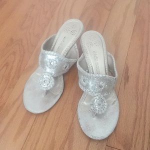 Jack Rogers with small heel